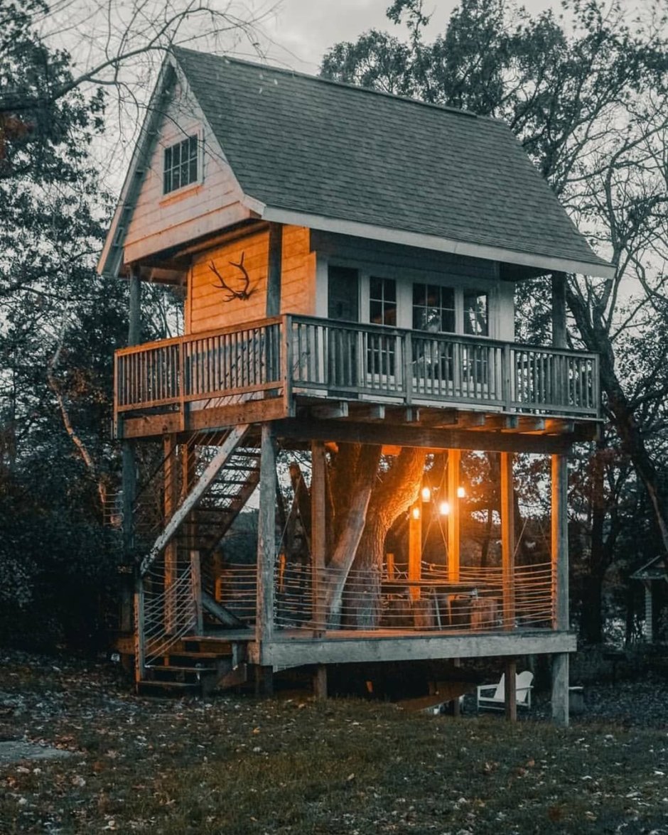 Тини Хаус с террасой