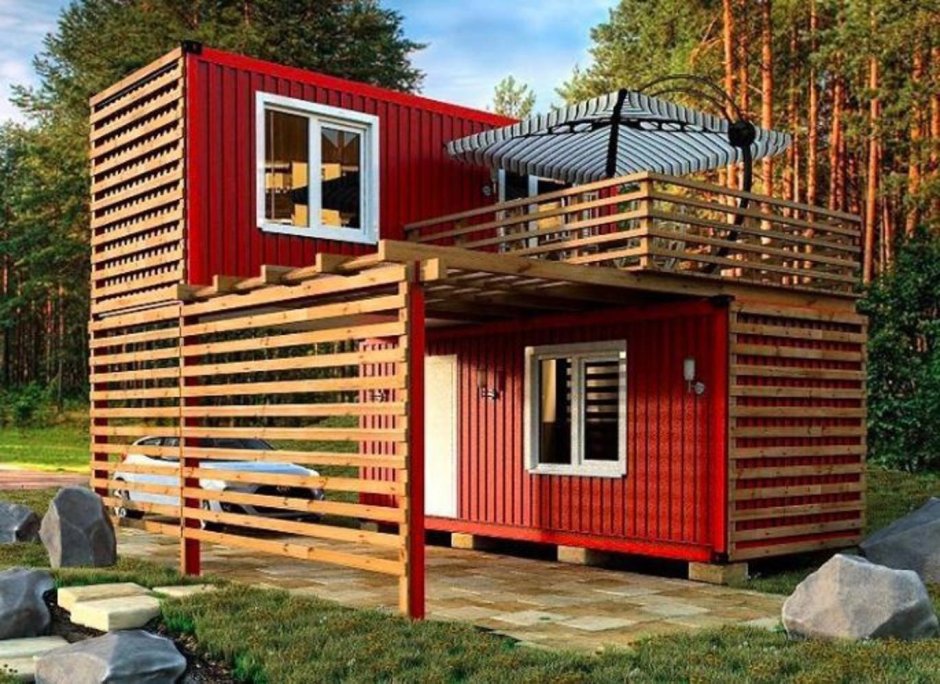 Небольшой коттедж