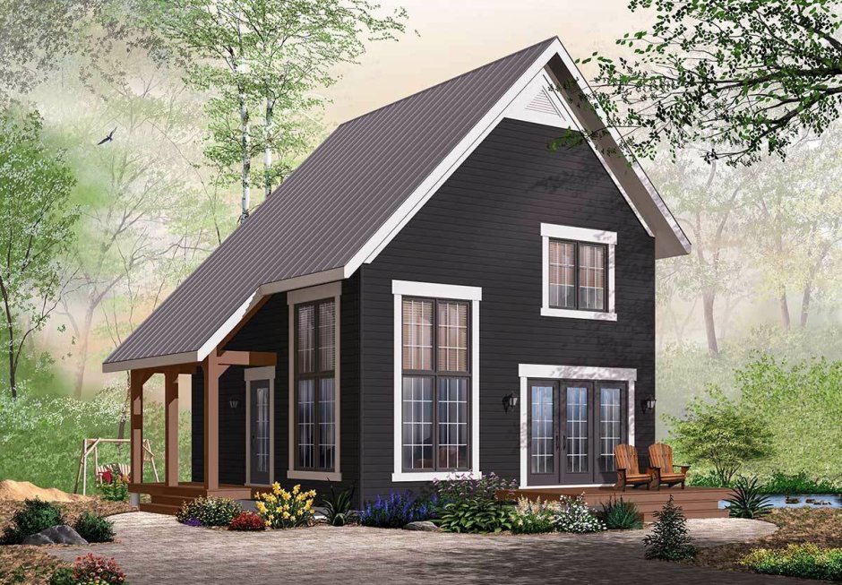 Маленький коттедж проект