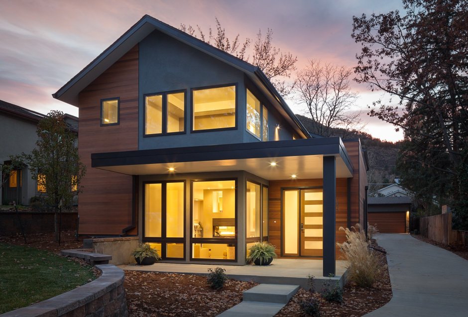 Домик с террасой