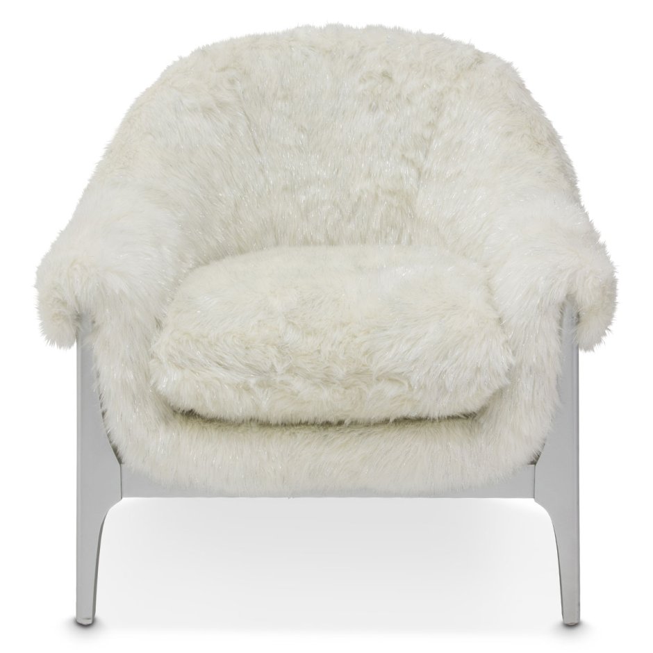 Стул с мехом