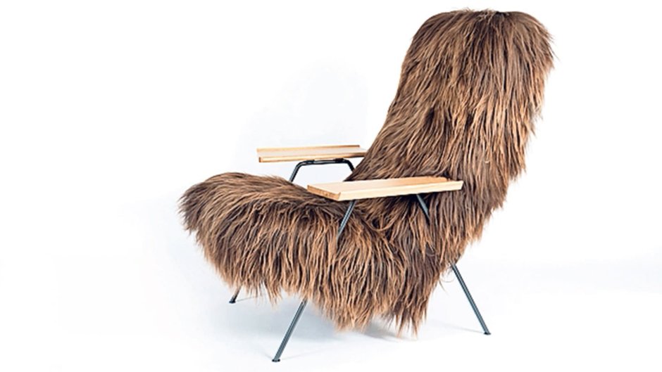 Кресло из меха