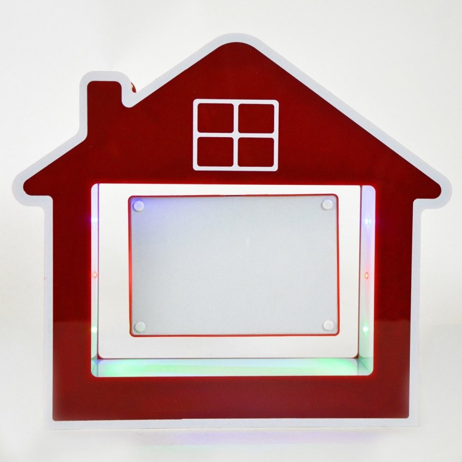 Фоторамка в виде домика