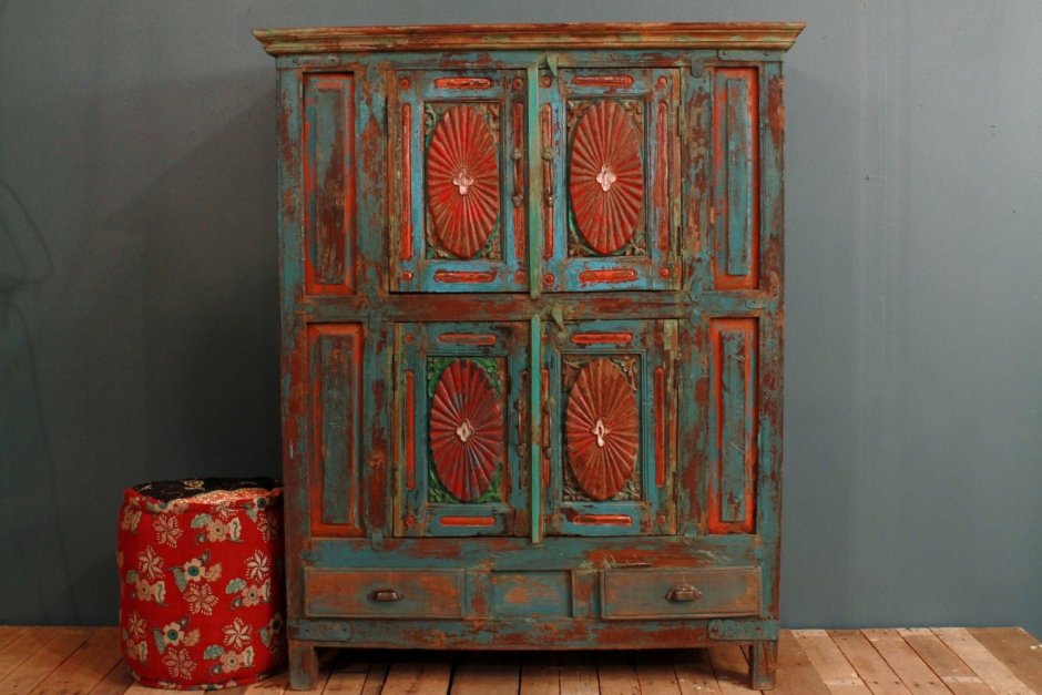 Шкаф в стиле бохо