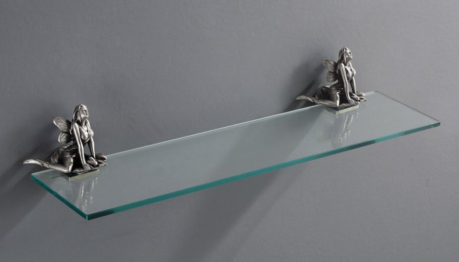 Стеклянные полки