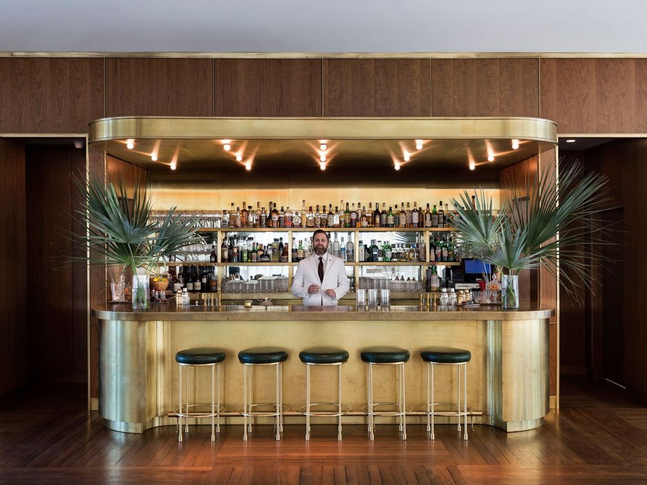 Стойка барная волна l500