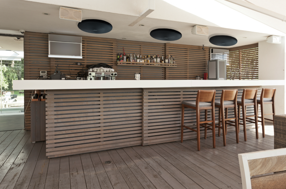 Барная стойка из вагонки