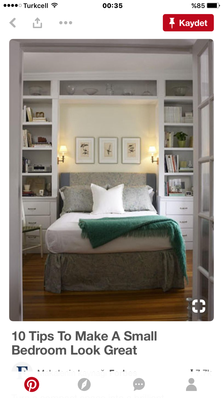 Спальни классические с полкой в изголовье