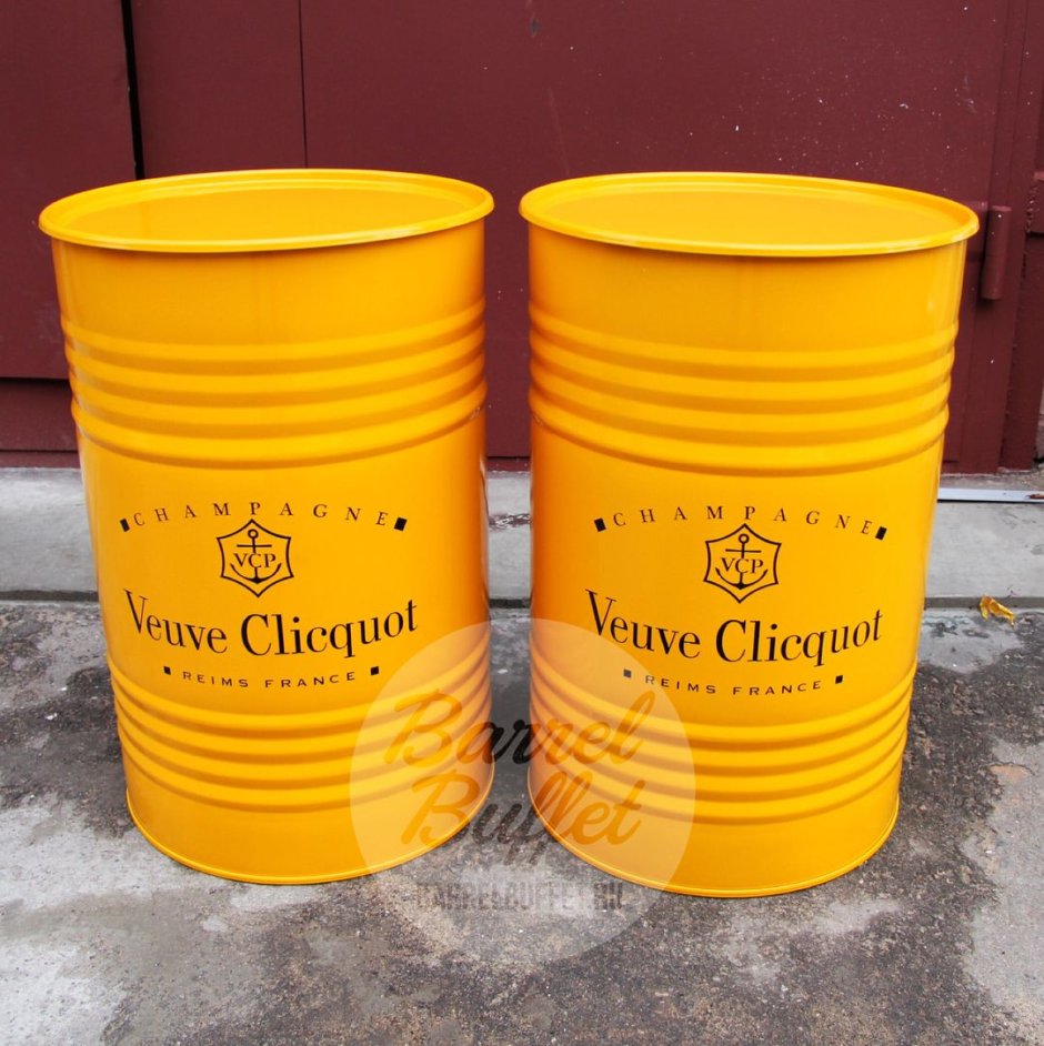 Декоративные бочки металлические