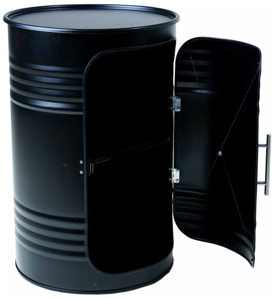 Бочка декоративная металлическая