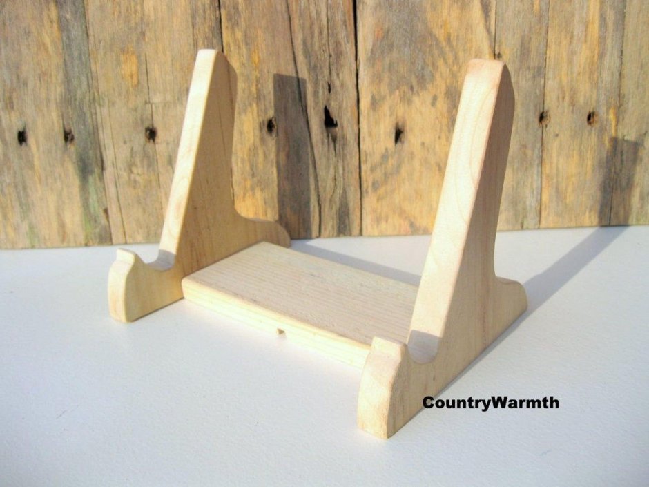 Подставка для книг деревянная