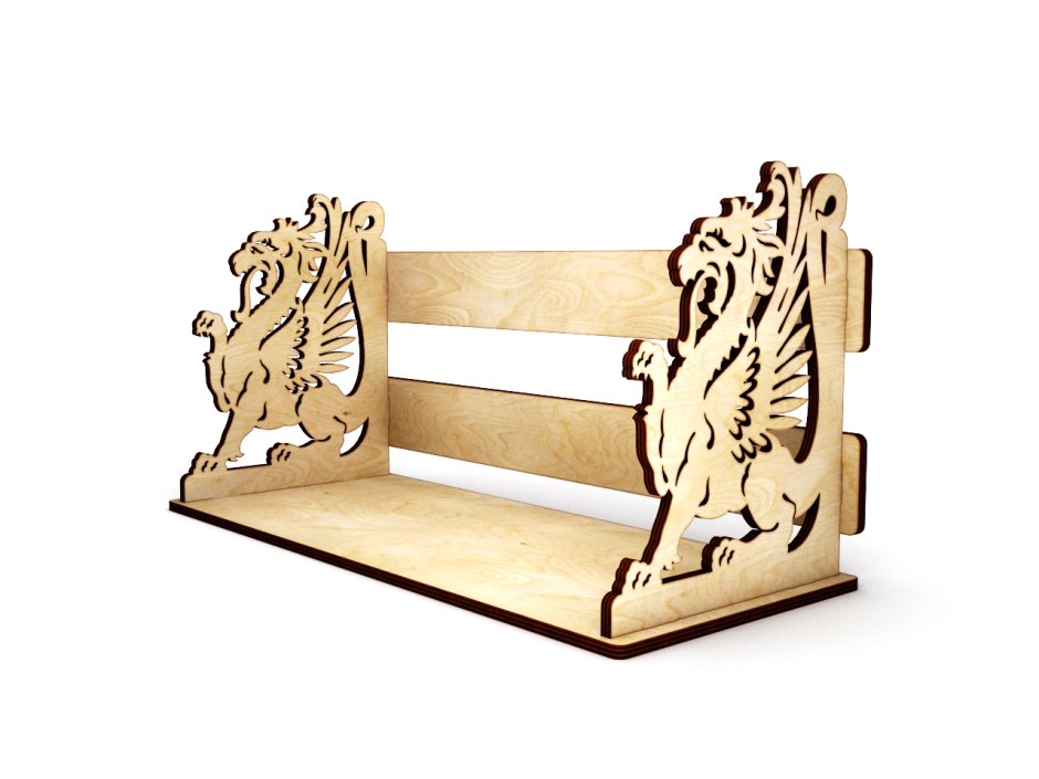 Подставка под планшет из фанеры