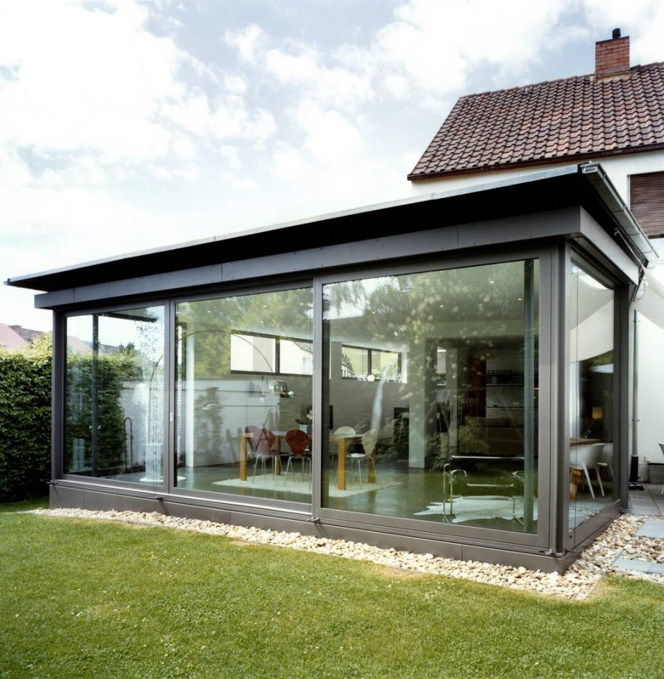 Стеклянная терраса