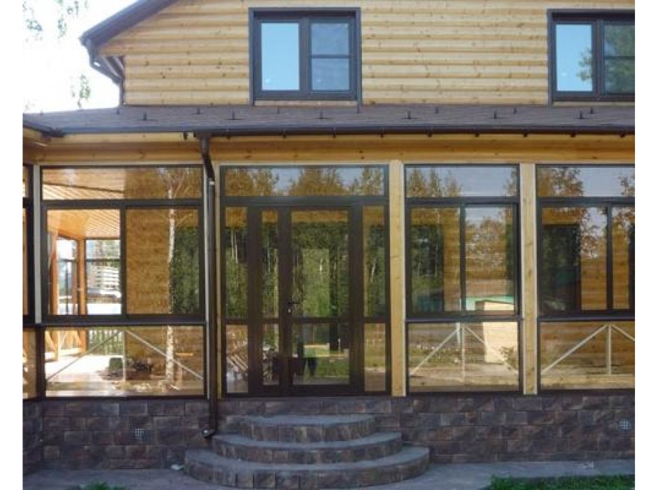 Окна КБЕ остекление террасы