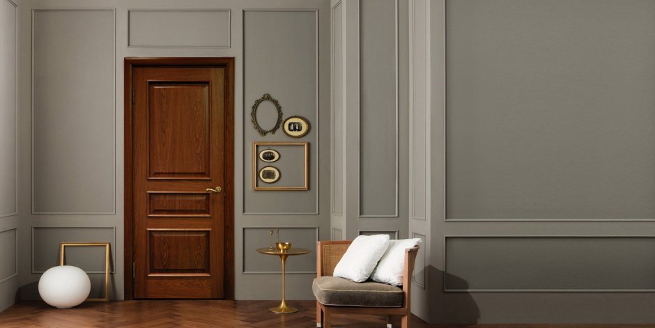 Двери из ольхи в интерьере