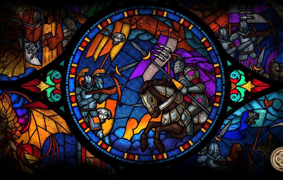 Heroes of might and Magic 7 витраж