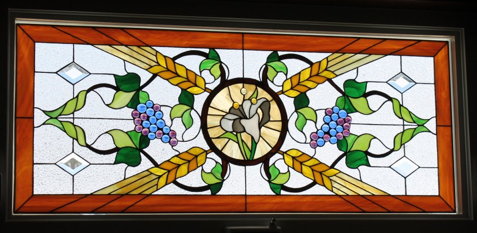 Витраж сказочные герои