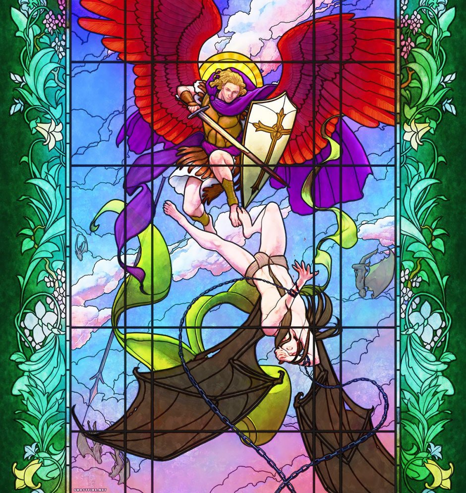 Витраж Архангел