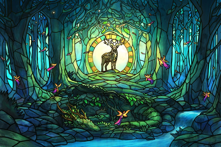 Эскиз витража