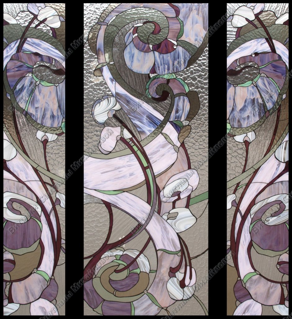 Витраж в паинте