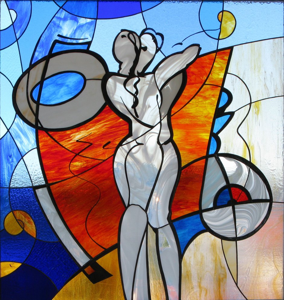 Современный витраж