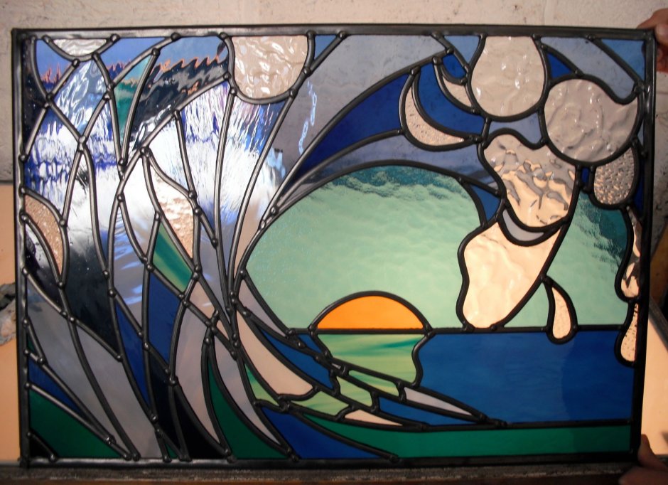 Красивые витражные окна