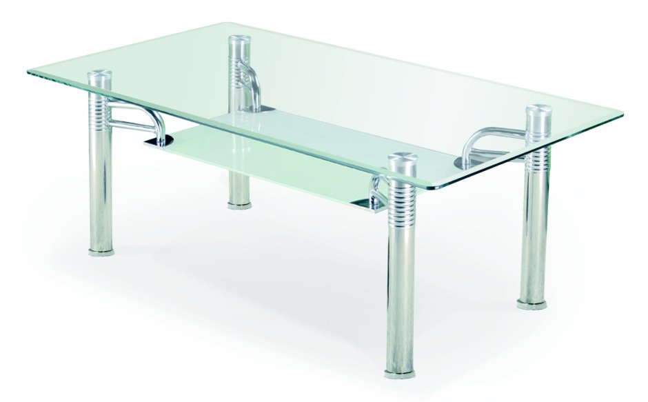 Стол из стекла