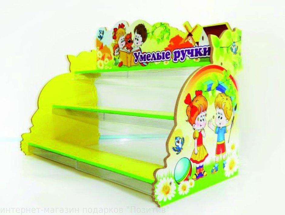 Полочка для лепки в детском саду