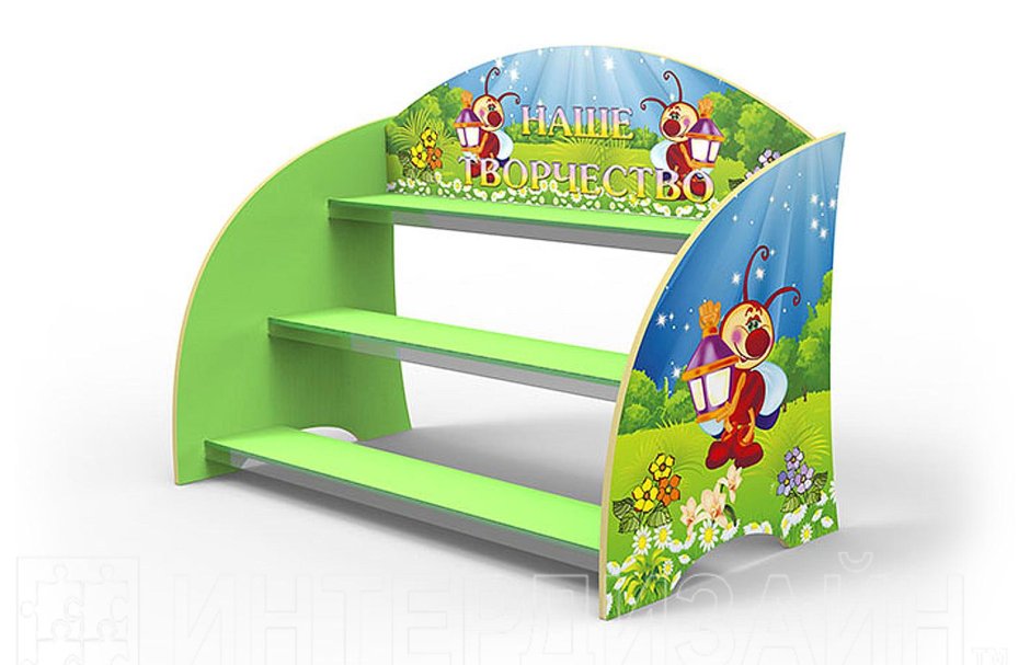 Полка для поделок в детский сад