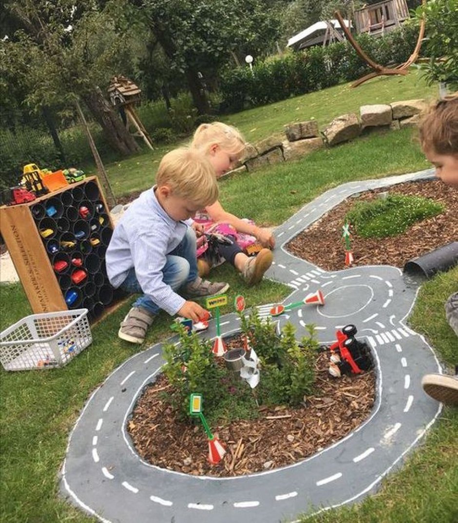 Идеи для детской площадки на даче