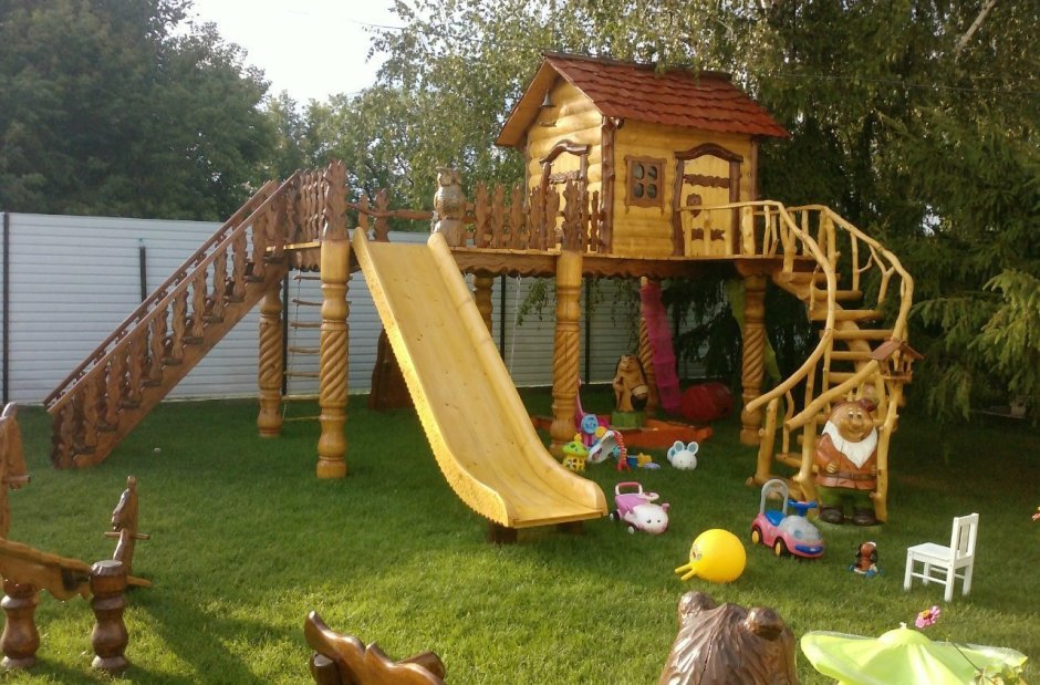Площадка для детей на даче