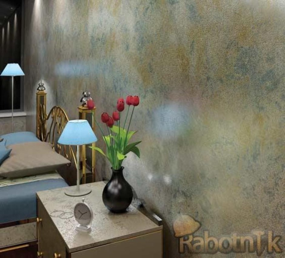 Венецианская штукатурка гранж