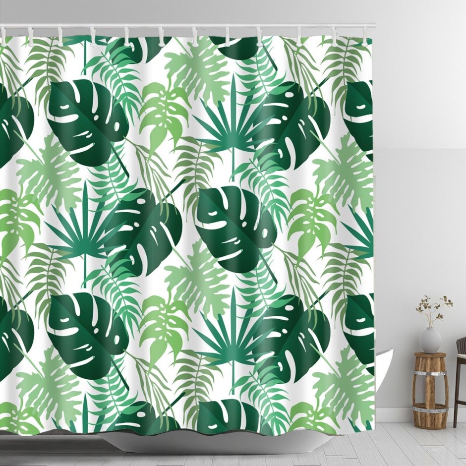 Коричневые тропические листья