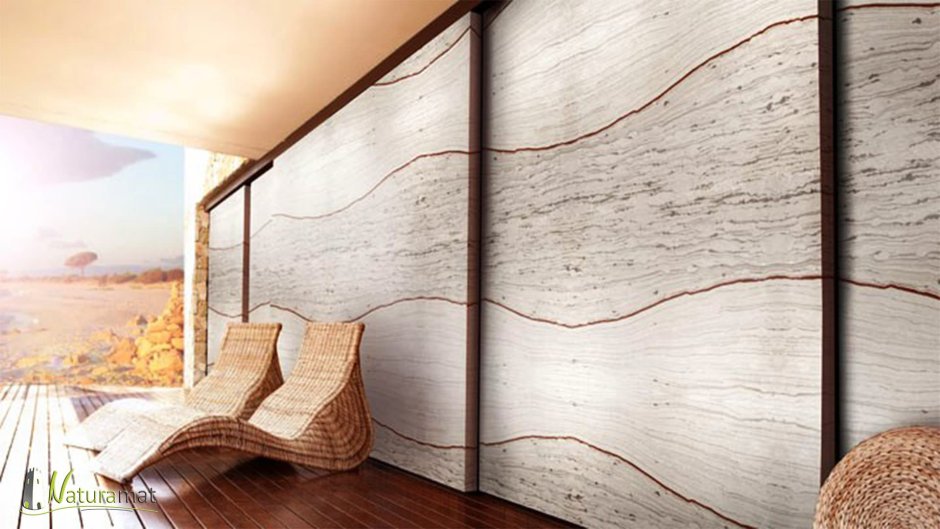 Декор из гибкого камня