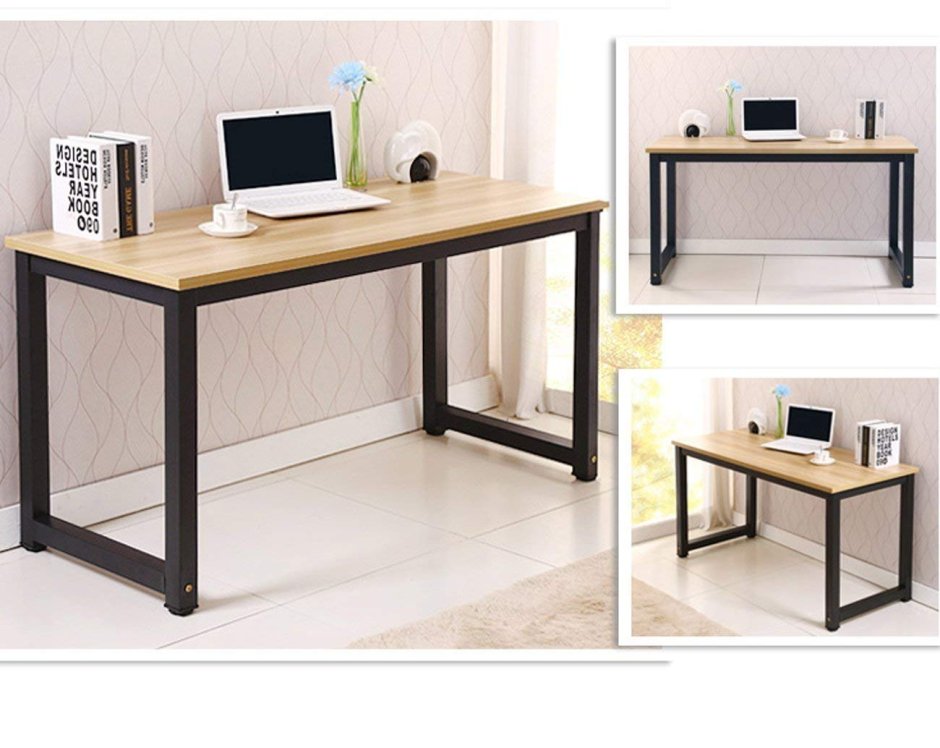 Письменный стол с металлическими ножками