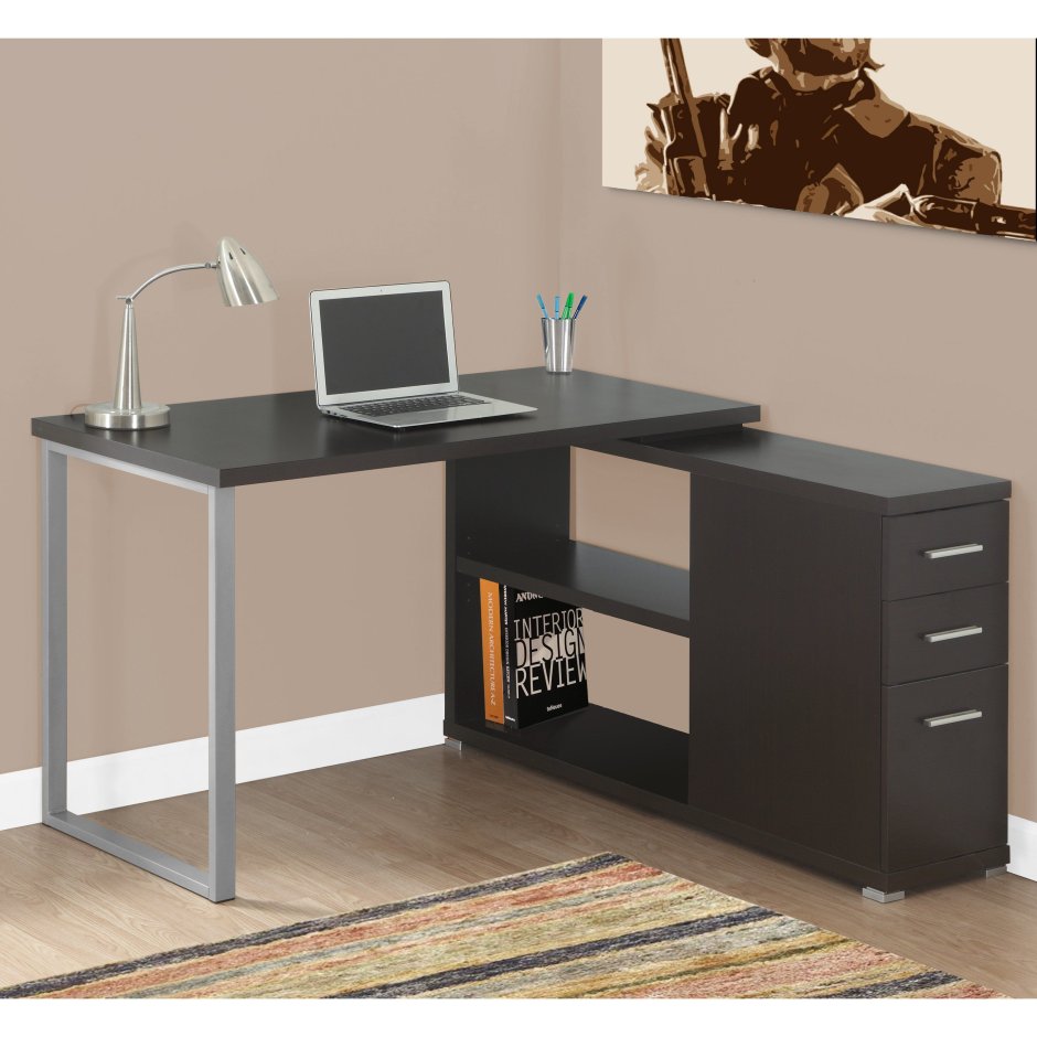 Письменный стол Стрейт-1 венге левый