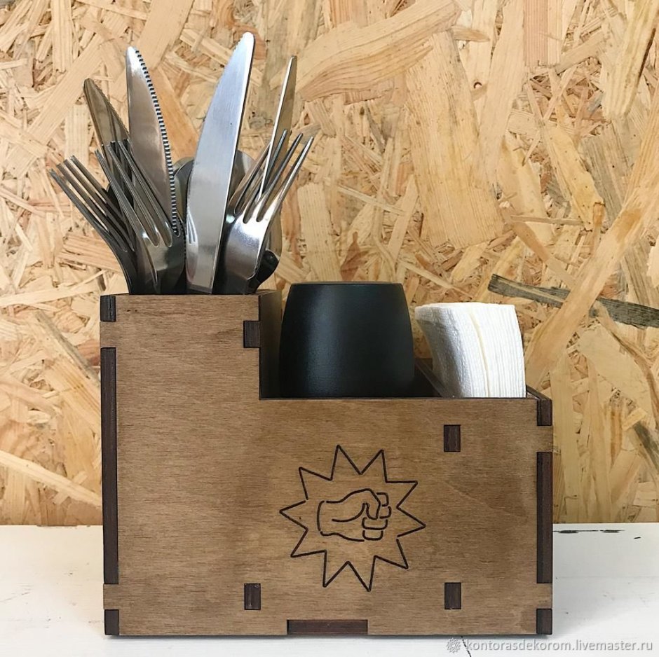 Подставка под столовые приборы лофт 480020