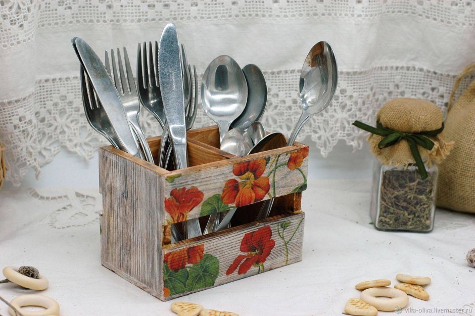 Подставка для ложек и вилок