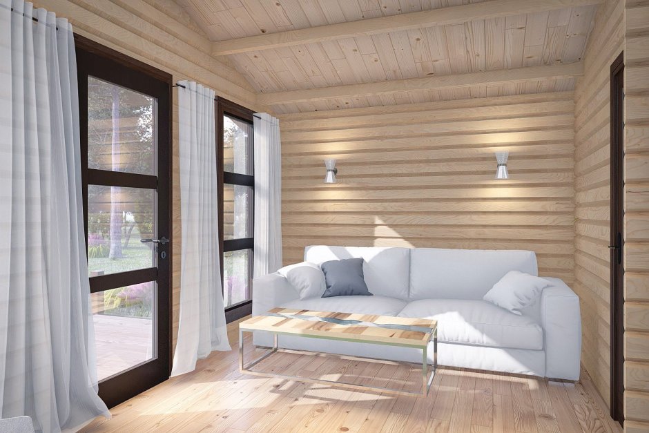 Дачный домик изнутри