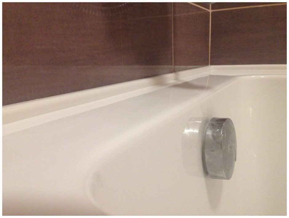 Акриловый бордюр для ванны 182 см СУПЕРПЛИНТУС СП 17