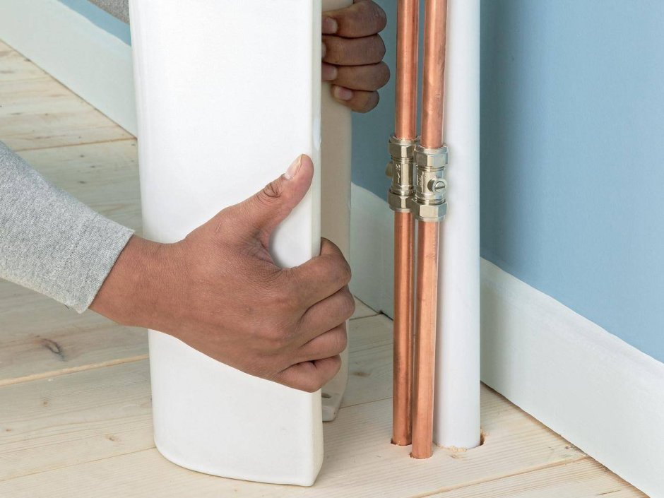 Плинтус бордюр для ванной пф12