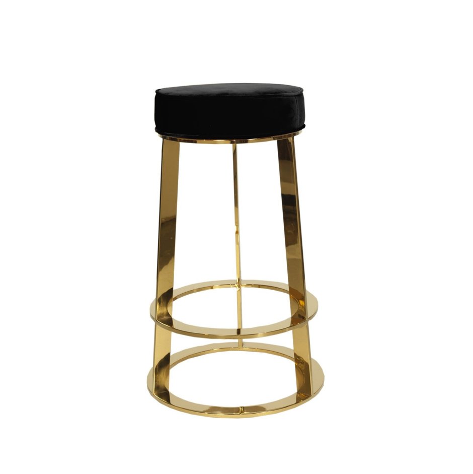 Табурет с золотыми ножками