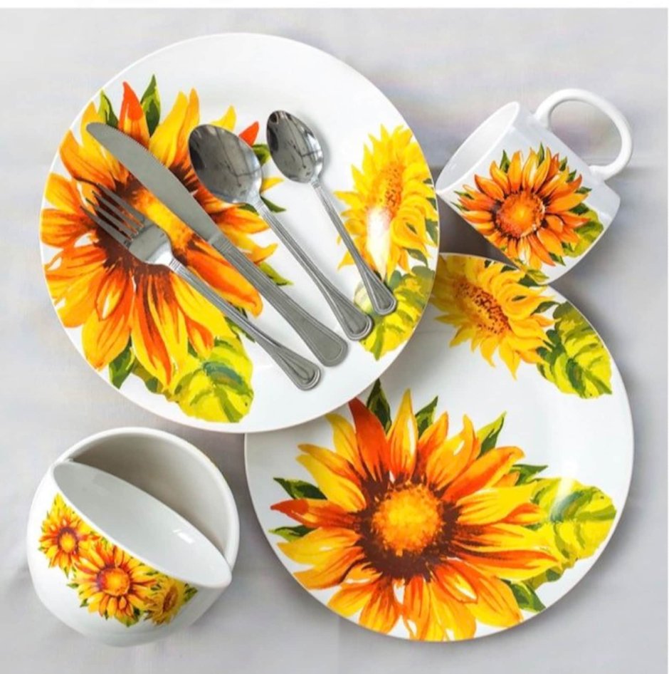 Набор посуды Sunflower