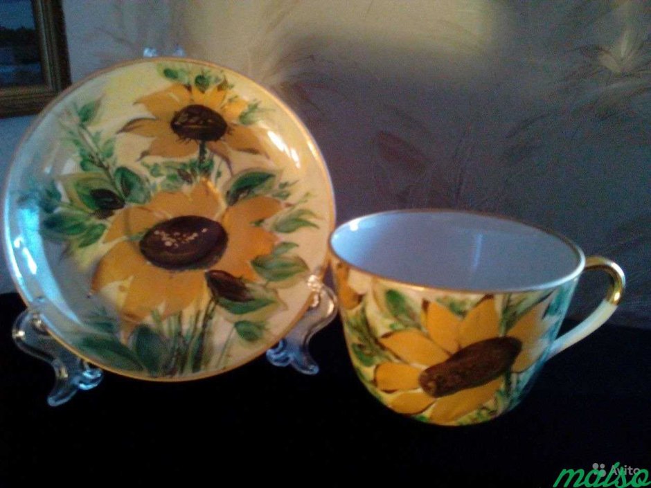 Дулево чайная пара Яснецов