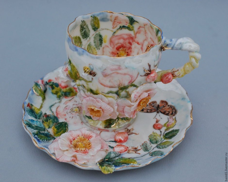 Чайная пара porcelaine