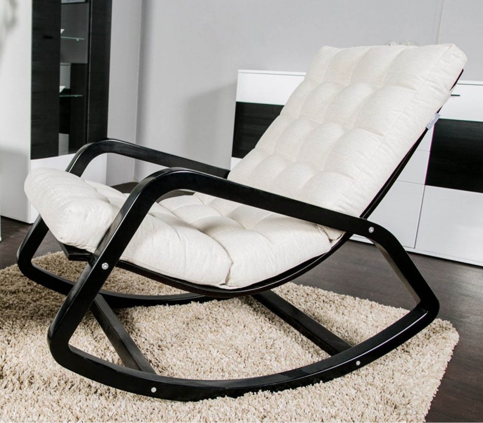 Современно обшить кресло качалку