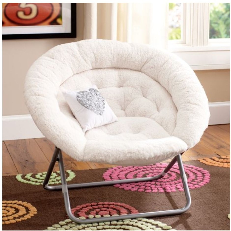 Удобные круглые кресла