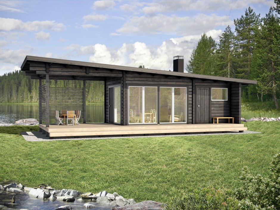 Современная баня