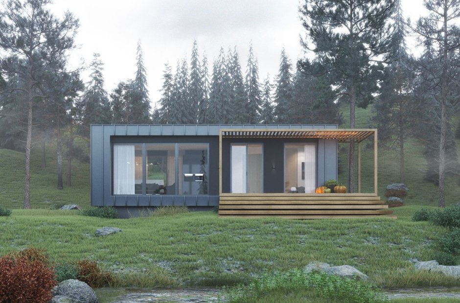 Стеклянная беседка