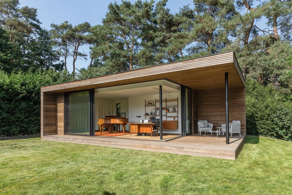 Беседка в скандинавском стиле